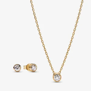 Pandora Era Lab-Grown Diamond Jewelry Gift Set, 14k Gold, 0.45 ct. TW