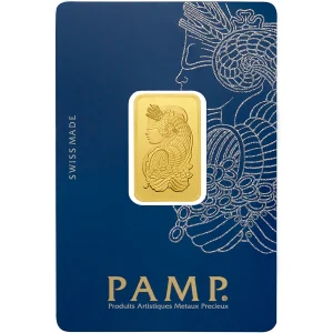 Buy 10 grams Fine gold Lady Fortuna PAMP Swiss Package